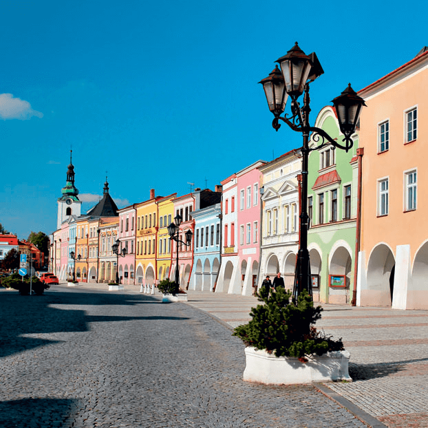 Historic centre in Svitavy